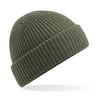Winter hat - MOD. B505:Olive Green, 100% acrylic, inside, One Size